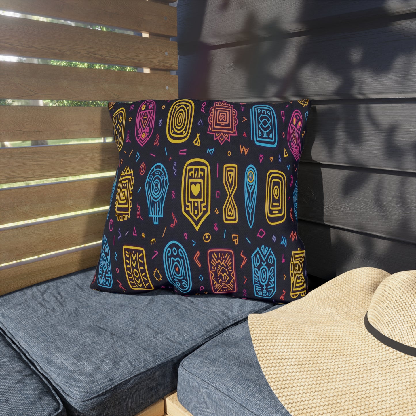 Silent Bloom, Outdoor Pillows