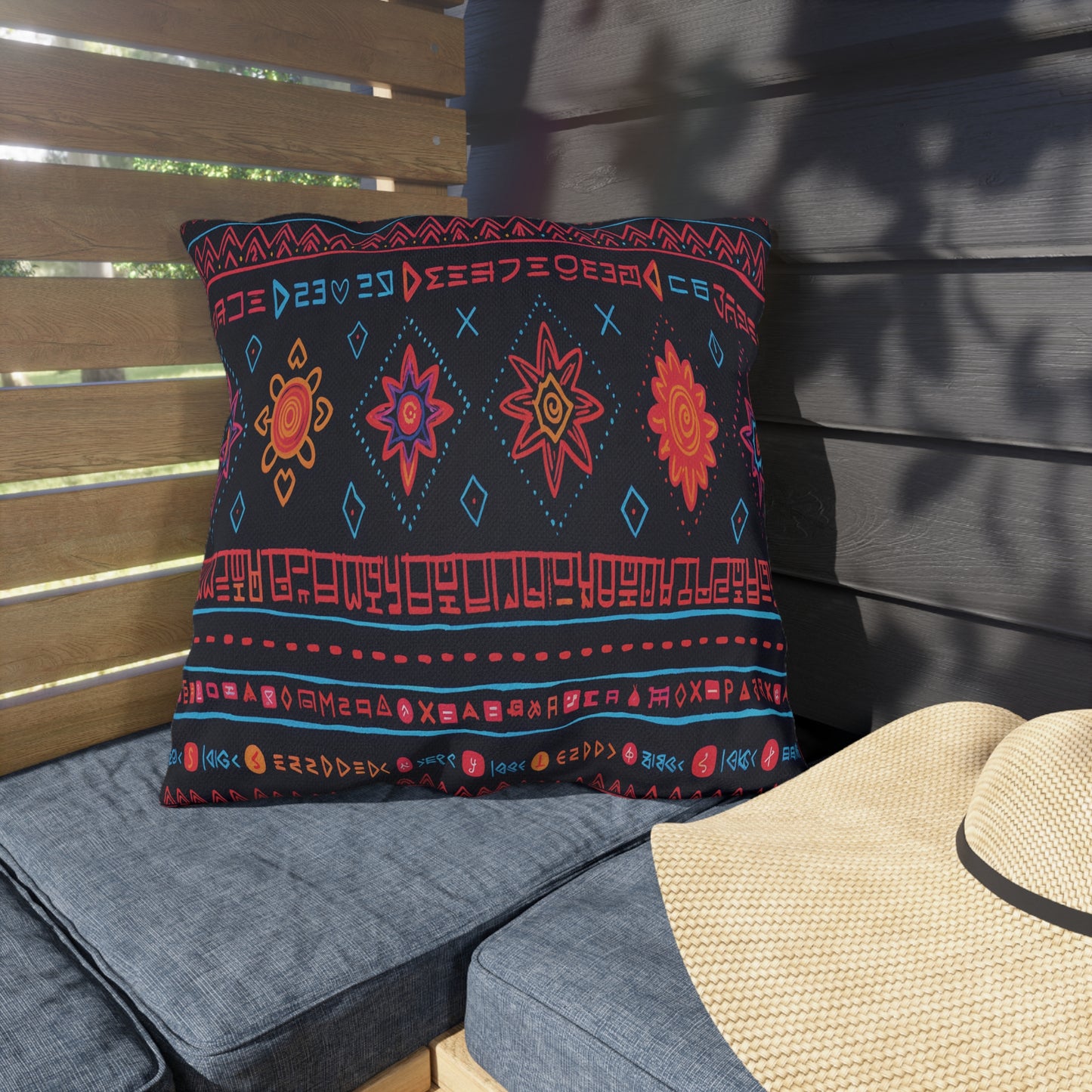 Starry Thread, Outdoor Pillows