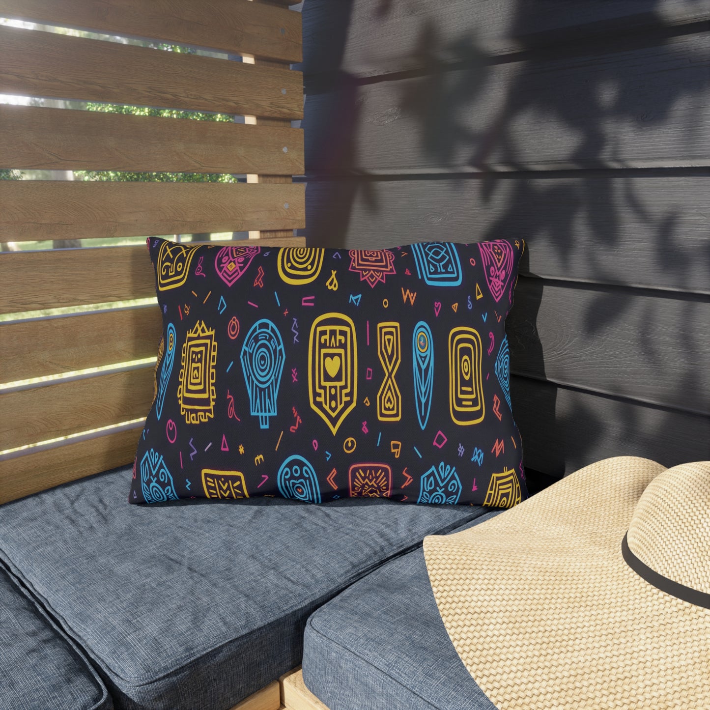 Silent Bloom, Outdoor Pillows