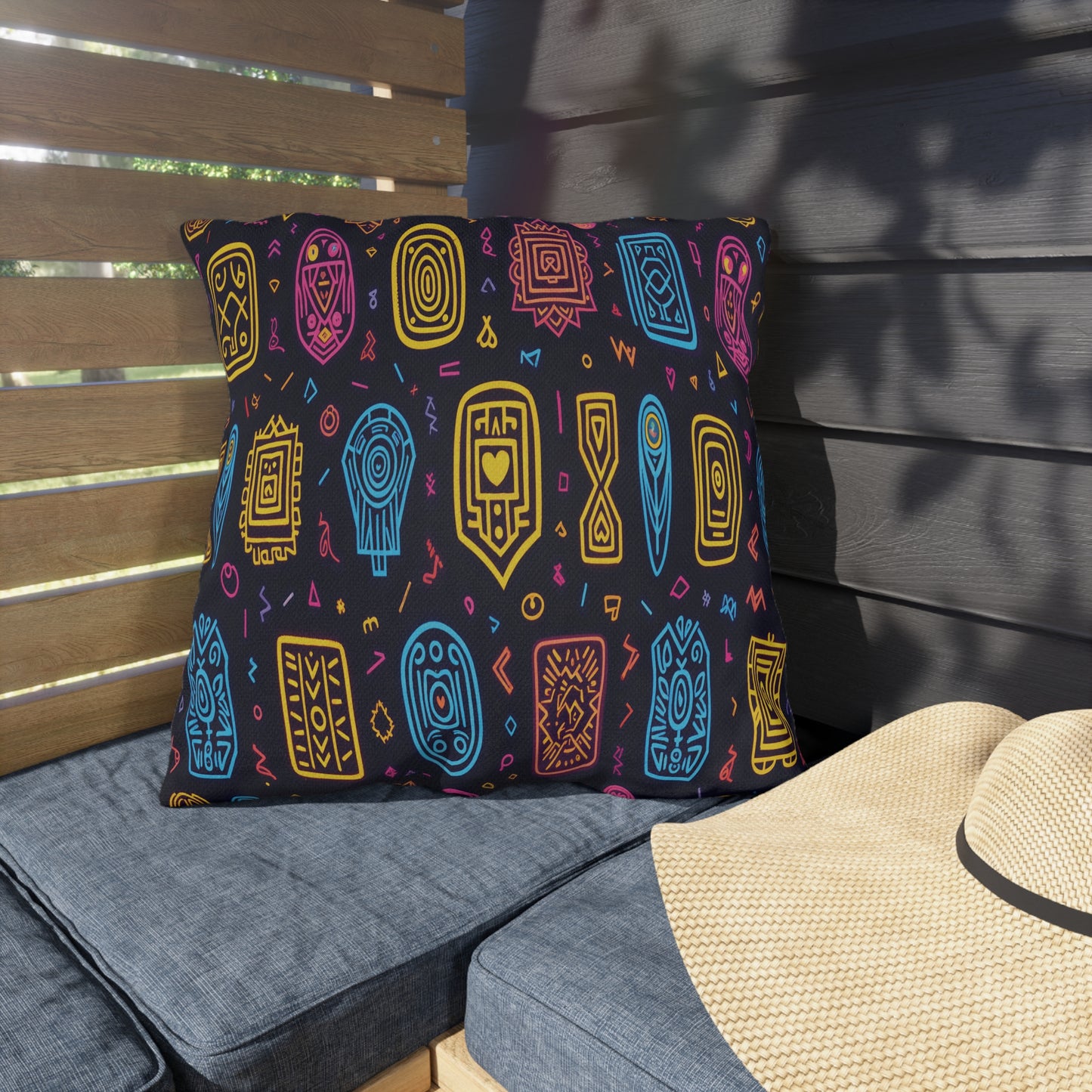Silent Bloom, Outdoor Pillows