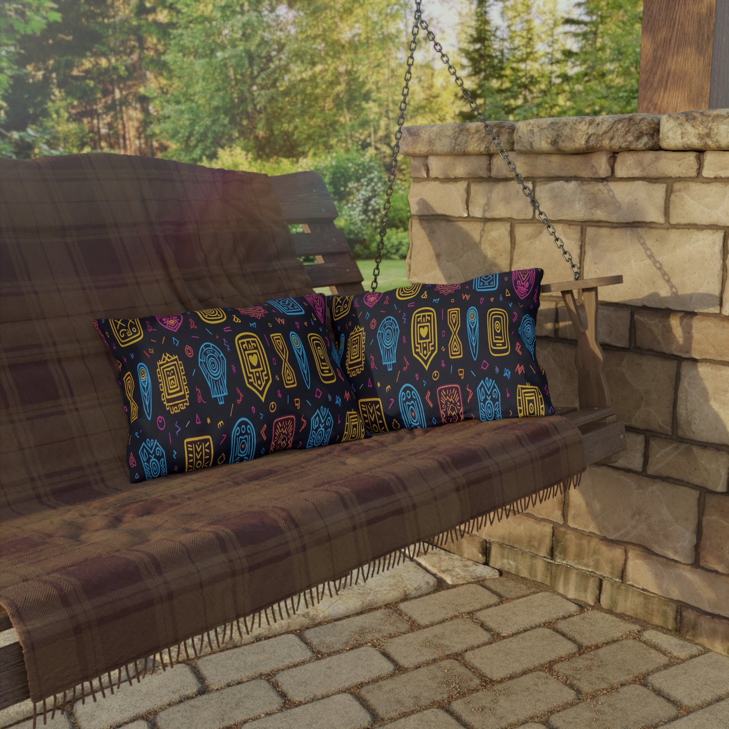 Silent Bloom, Outdoor Pillows