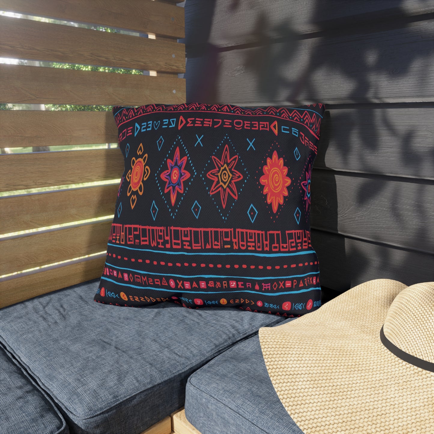Starry Thread, Outdoor Pillows