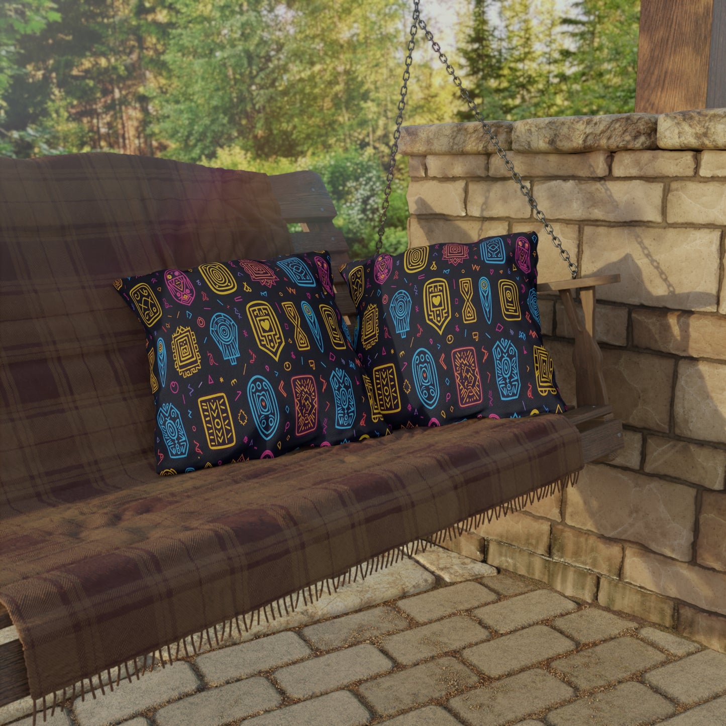 Silent Bloom, Outdoor Pillows