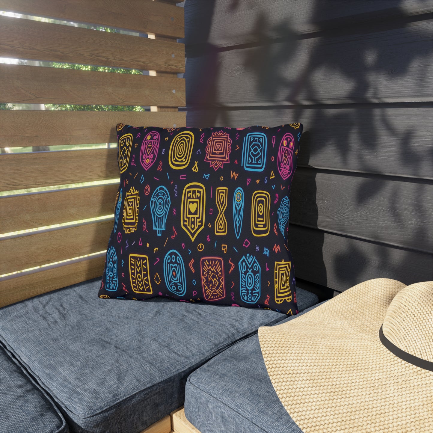 Silent Bloom, Outdoor Pillows