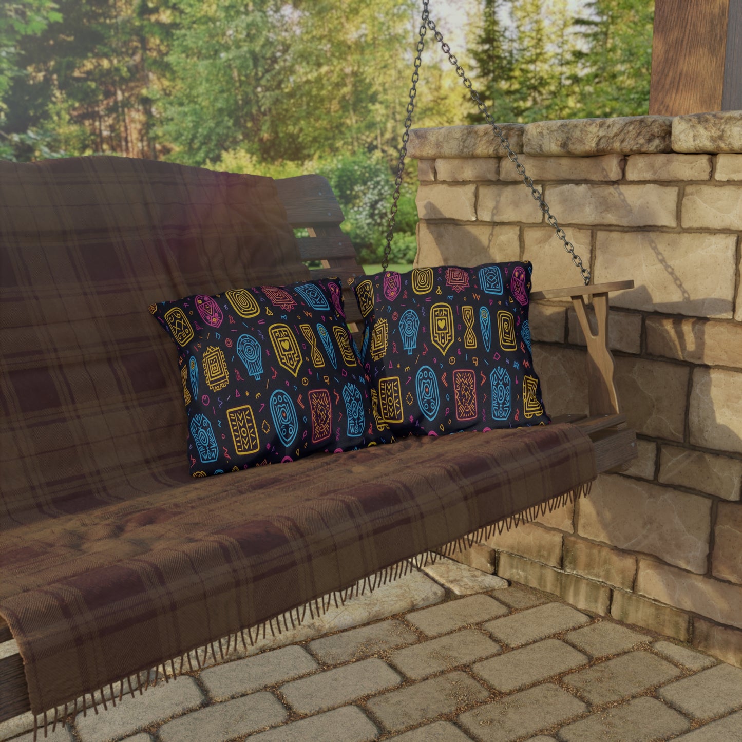 Silent Bloom, Outdoor Pillows