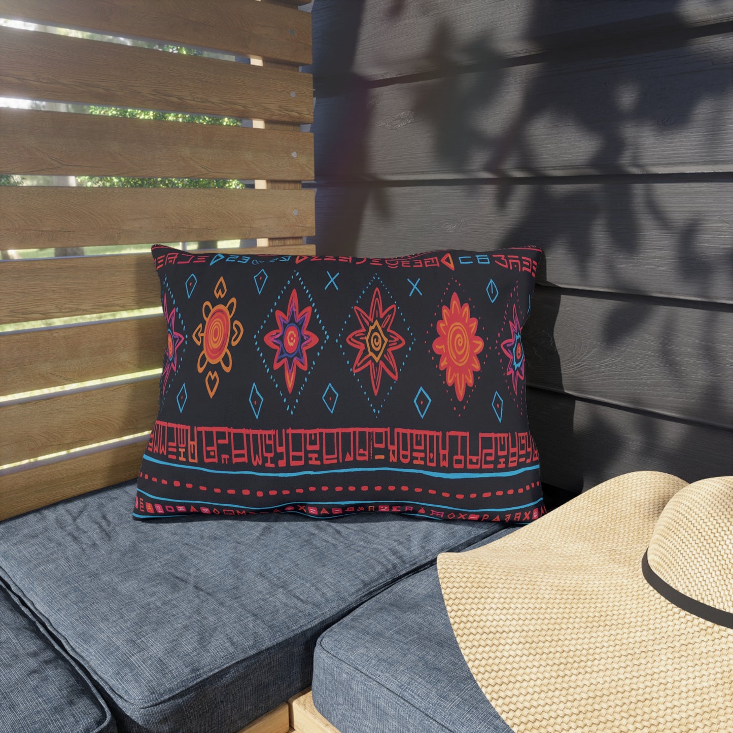 Starry Thread, Outdoor Pillows