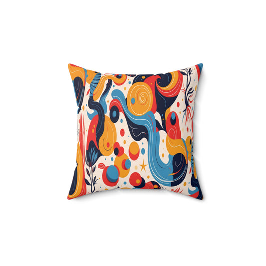Electric Forest, Square Pillow