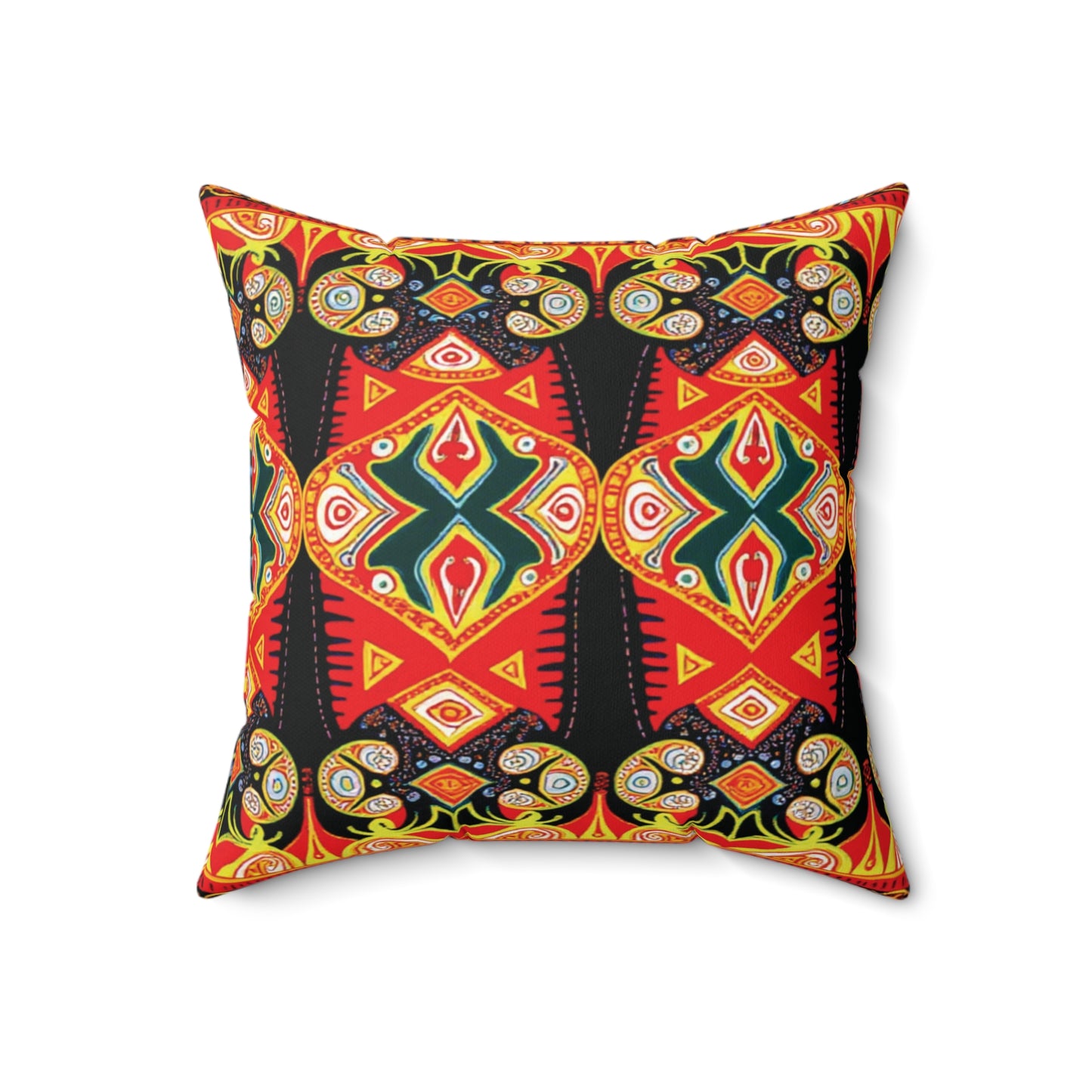 Joyful Embrace, Square Pillow
