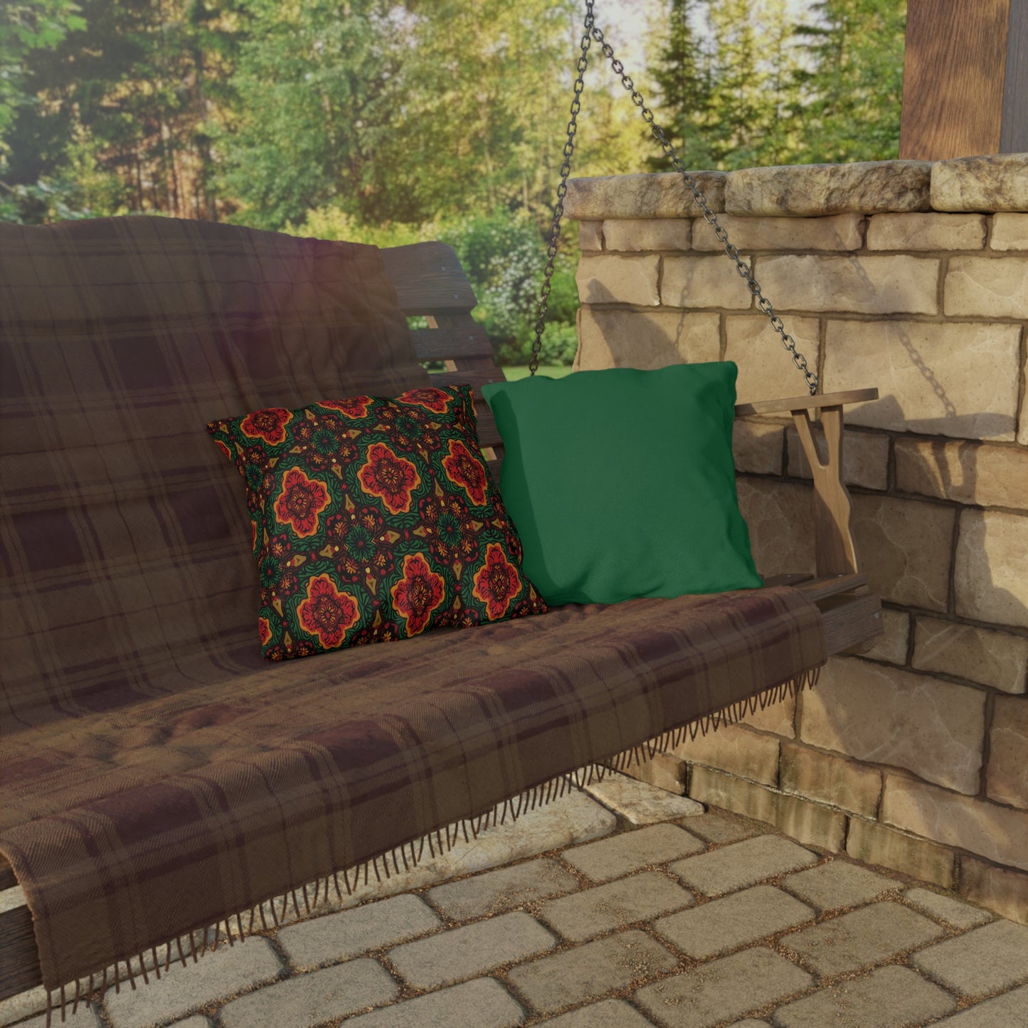 Radiant Garden, Outdoor Pillows