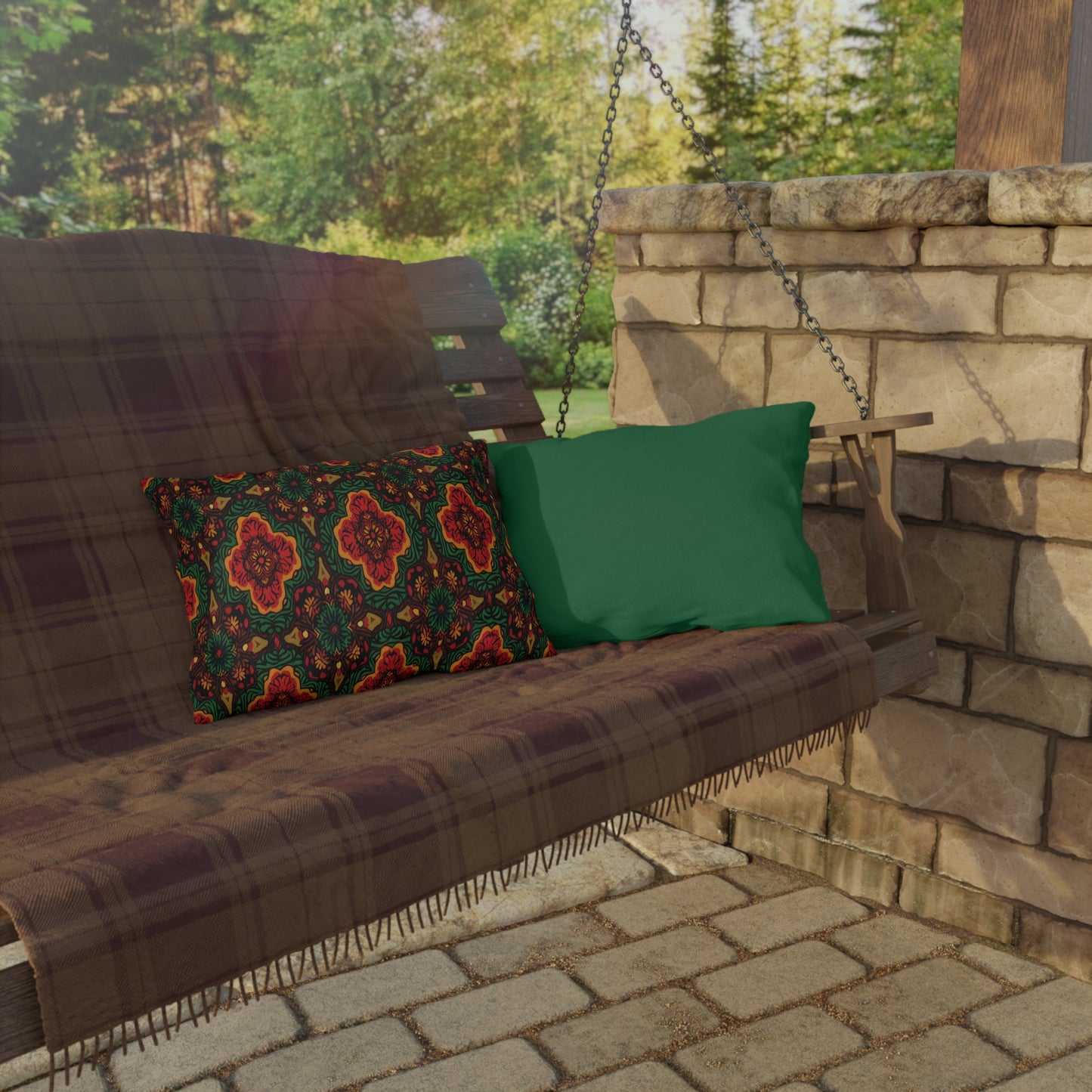 Radiant Garden, Outdoor Pillows