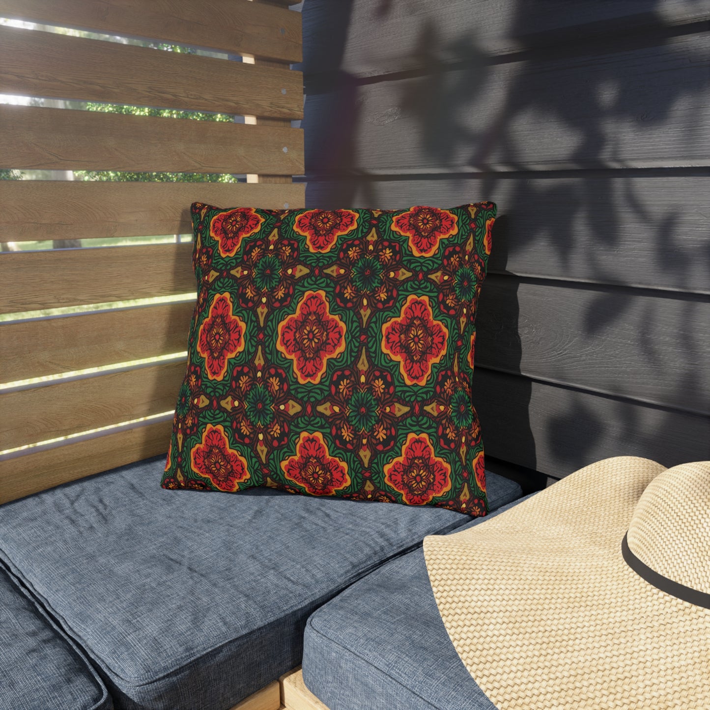 Radiant Garden, Outdoor Pillows