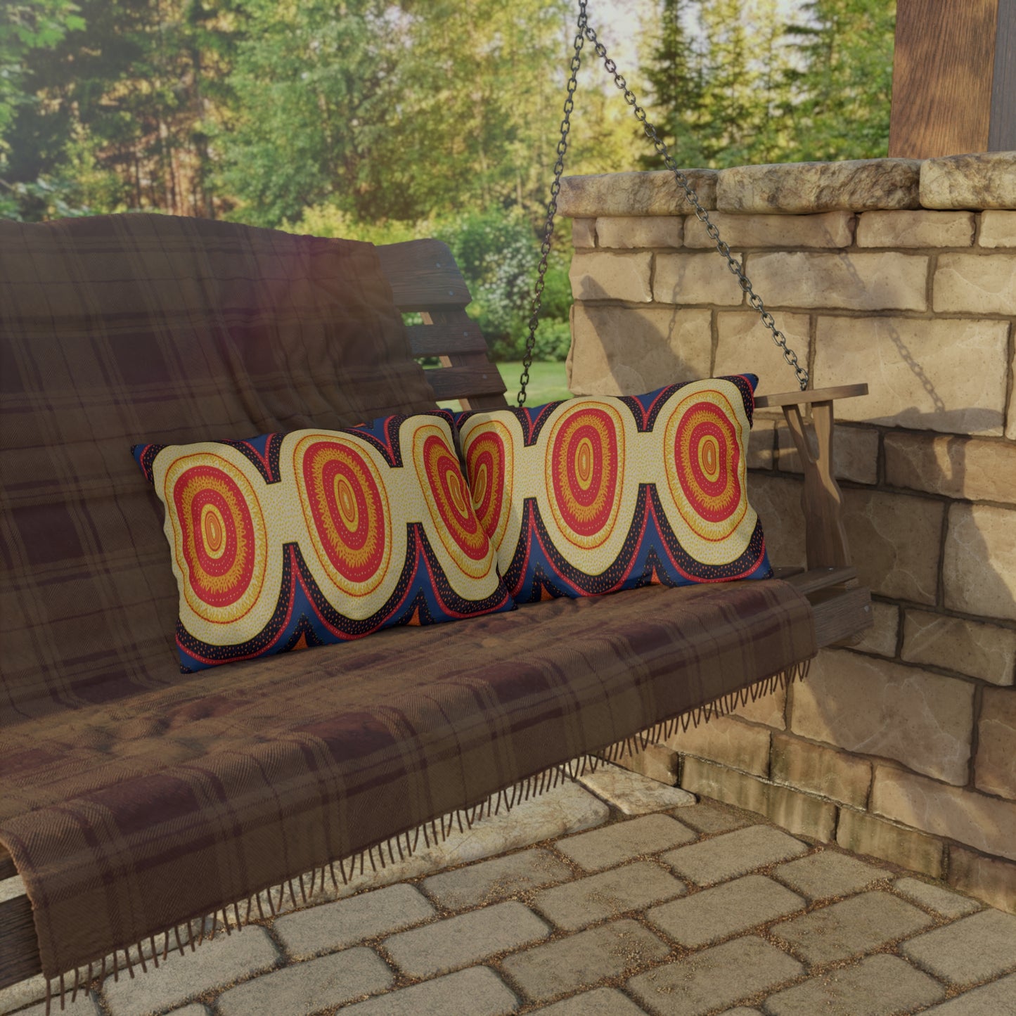 Radiant Rush, Outdoor Pillows