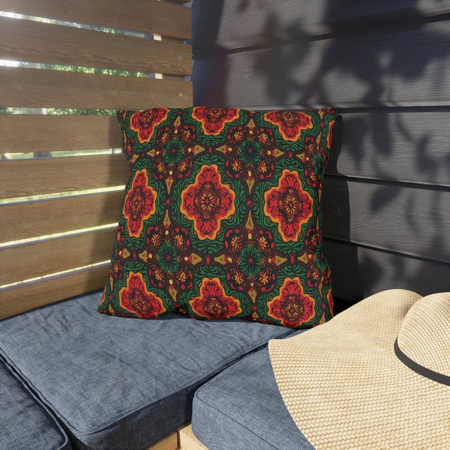 Radiant Garden, Outdoor Pillows