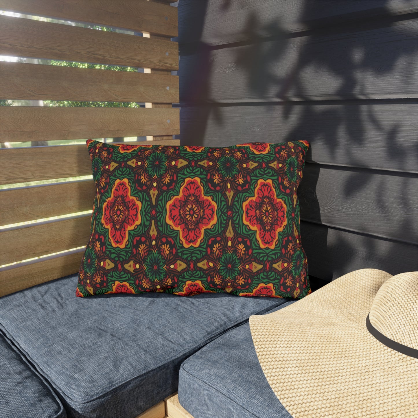 Radiant Garden, Outdoor Pillows