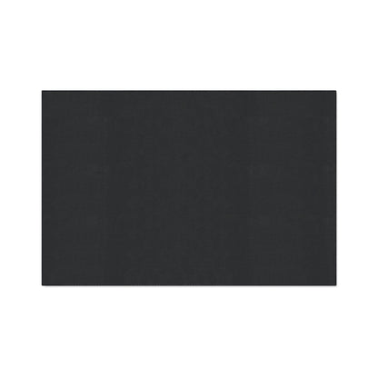 A rectangular, plain black doormat with non-slip rubber backing is centered against a white background. The mat has a simple, flat texture with no visible patterns or text, and its straight edges are well-defined.